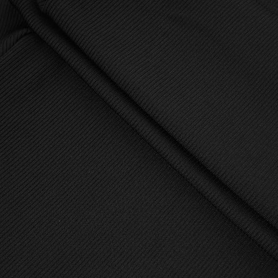 Women's Short Sleeve Ribbed Button-Down Top