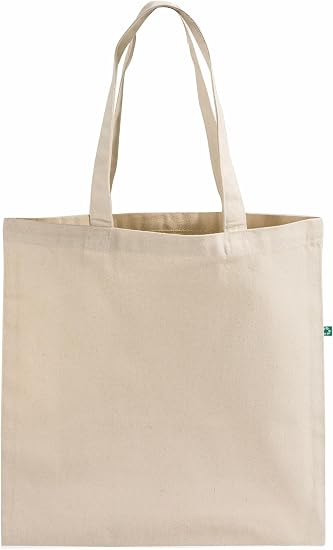 TBF Recycled Canvas Tote Bags 12-Pack
