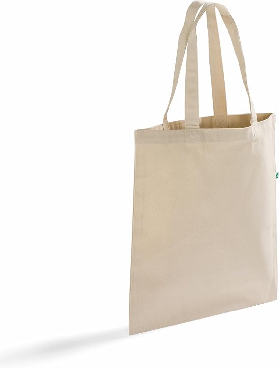 TBF Recycled Canvas Tote Bags 12-Pack