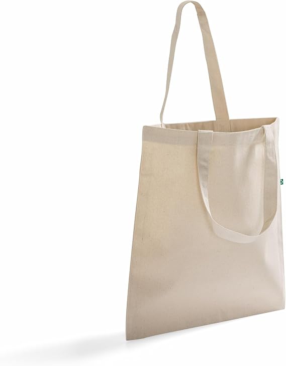 TBF Recycled Canvas Tote Bags 12-Pack