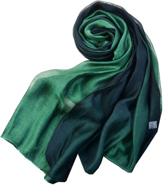 Women's Cotton Silk Soft Wrap Scarf