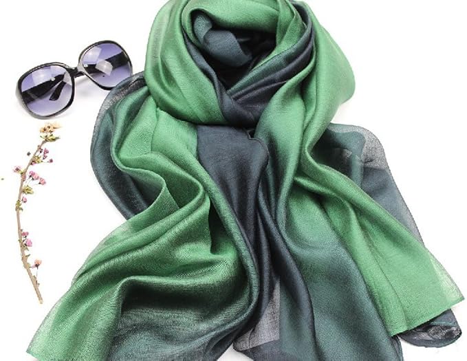 Women's Cotton Silk Soft Wrap Scarf