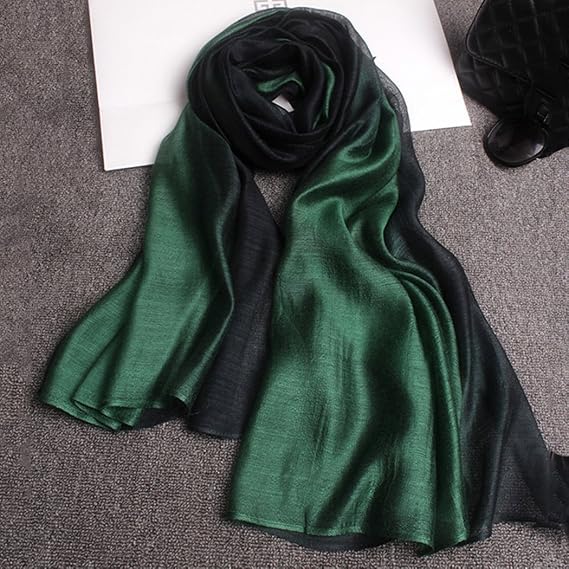 Women's Cotton Silk Soft Wrap Scarf